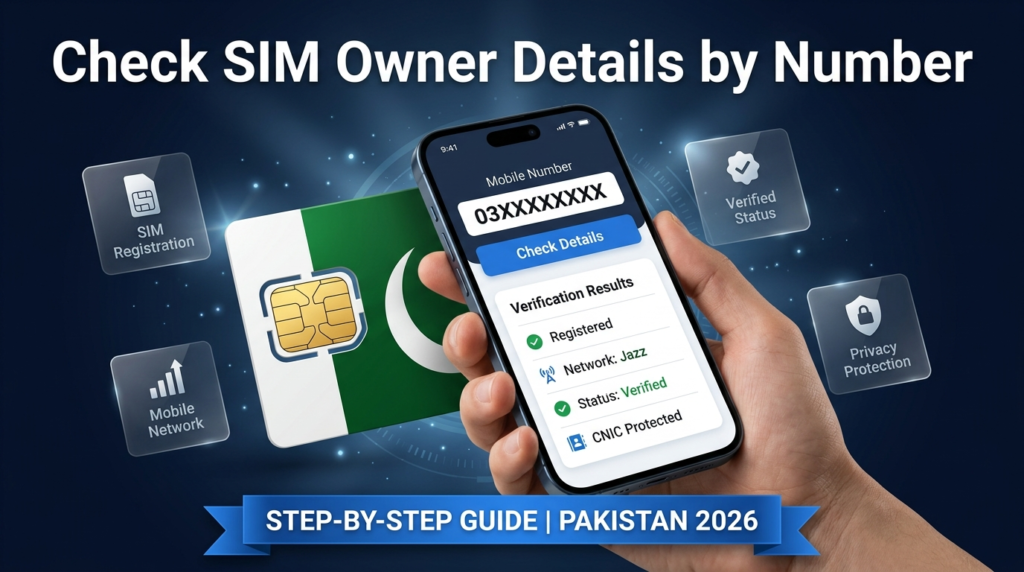 Check SIM Owner Details by Number