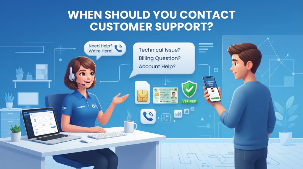 When Should You Contact Customer Support?