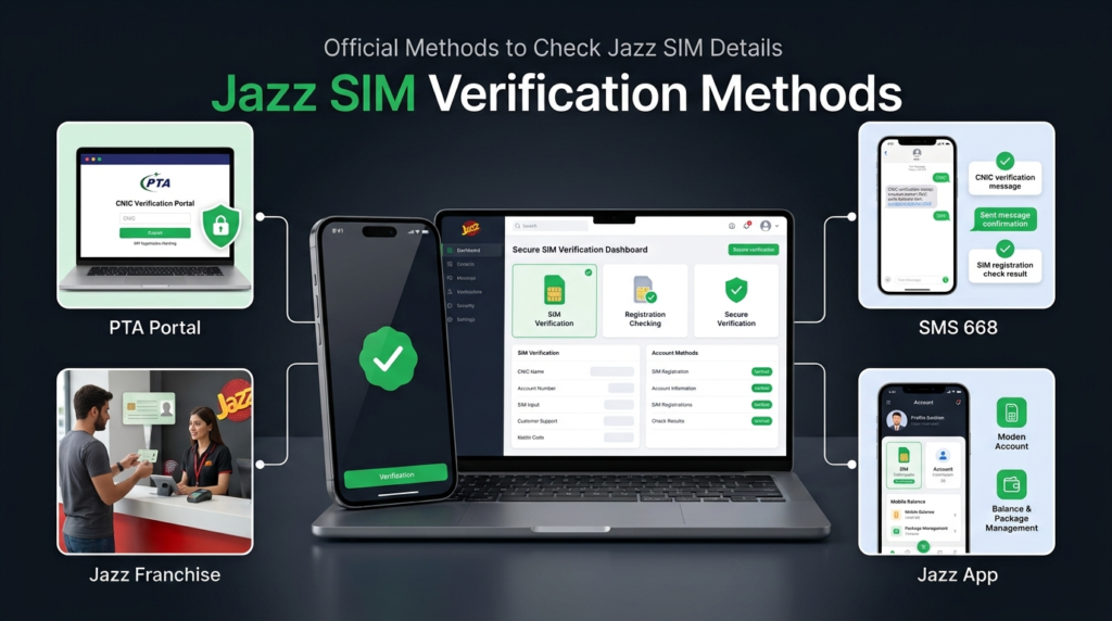 Check Jazz SIM Owner Detail Online in Pakistan 2026 Complete Guide 