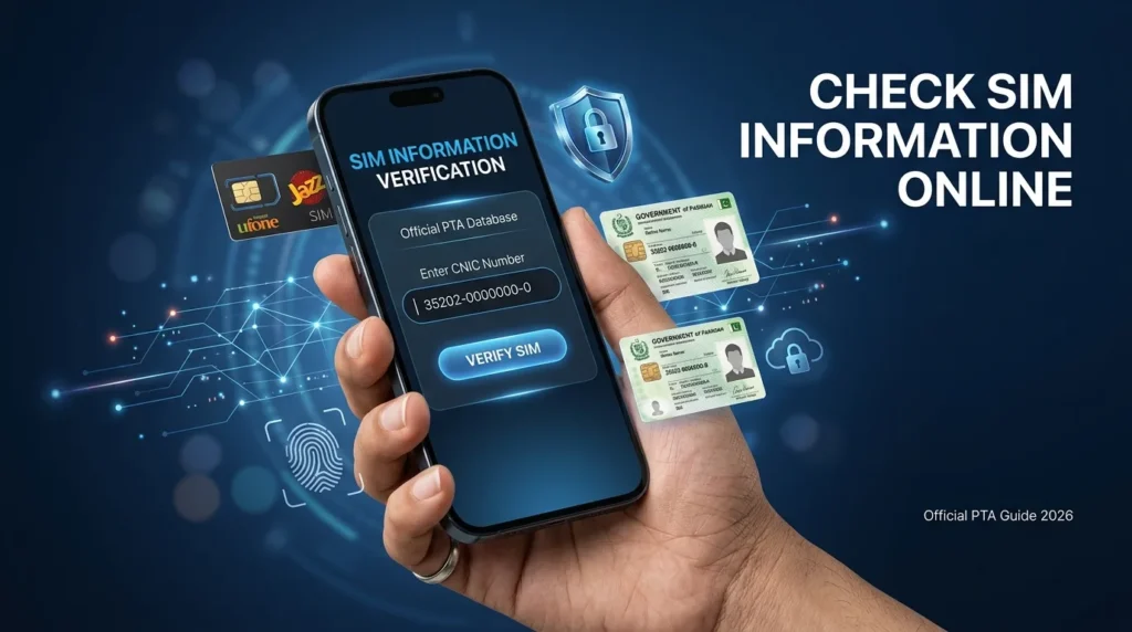 Check SIM Information Online Complete PTA Guide 2026