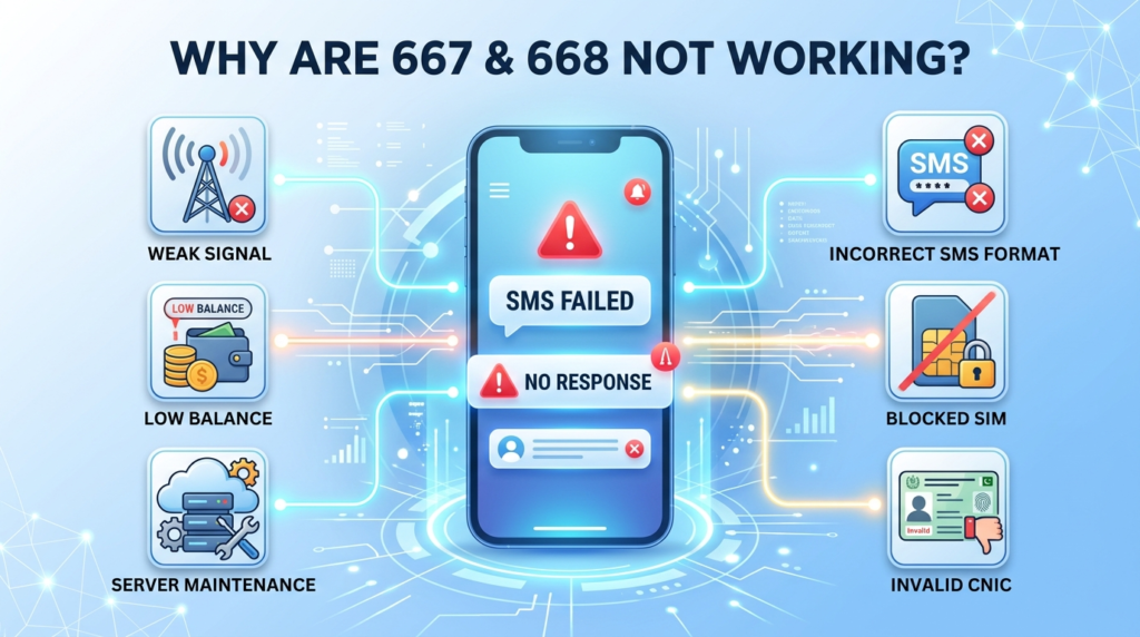 Why Are 667 or 668 Not Working?
