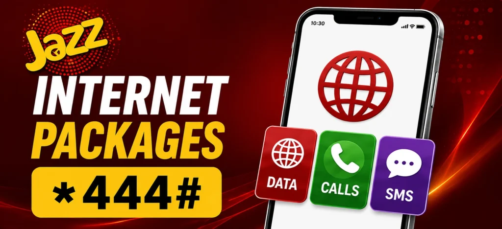 Jazz Internet Package Codes and Options