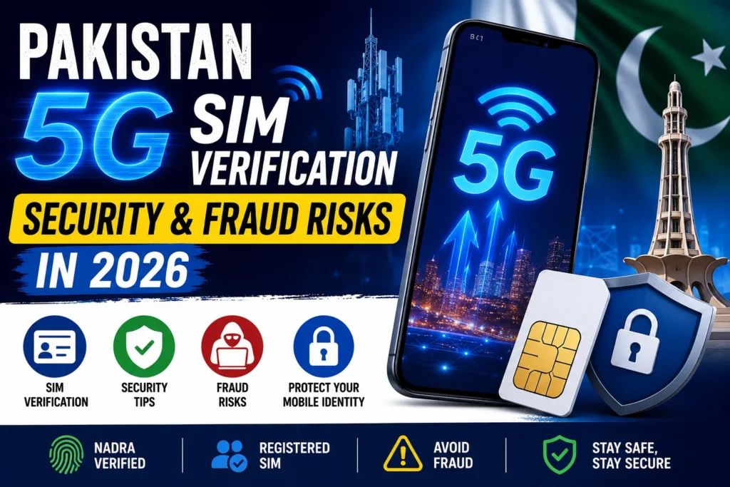 Pakistan 5G SIM Verification Security and Fraud Risks