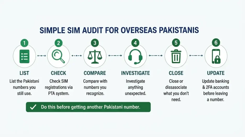 A Simple SIM Audit for Overseas Pakistanis