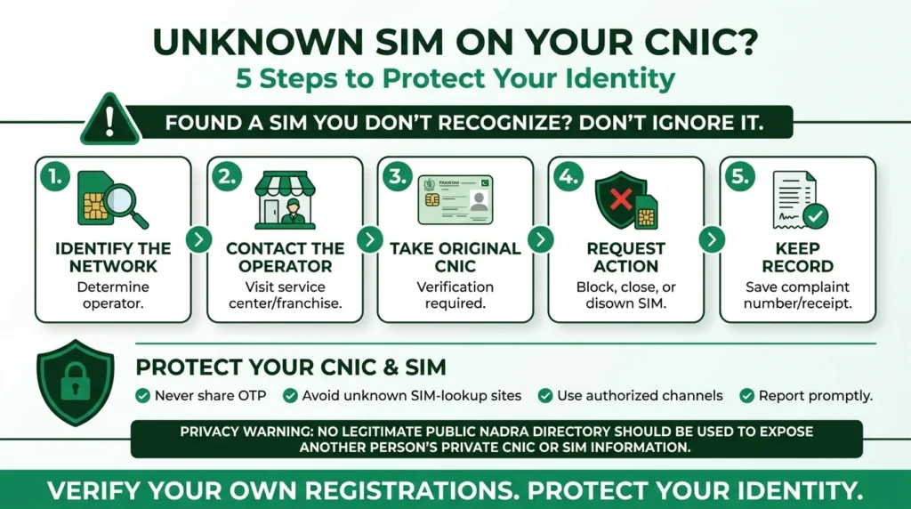 NADRA SIM Owner Details Pakistan: Check SIMs on CNIC 2026