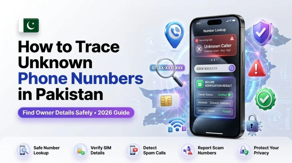 How to Trace Unknown Phone Numbers in Pakistan Safely