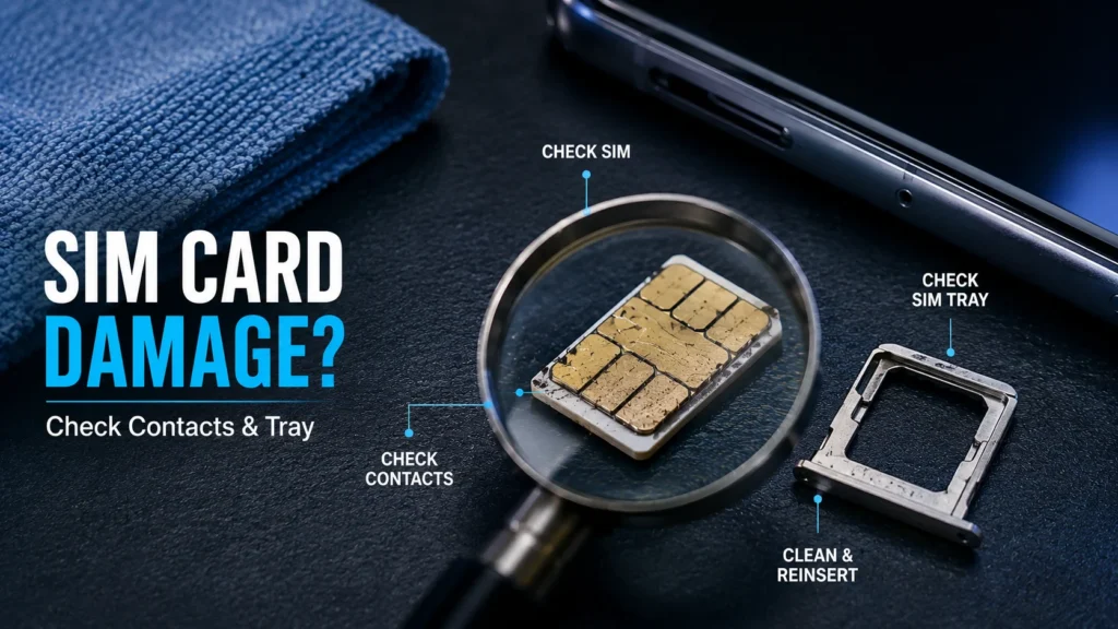 SIM Card Not Working? 17 Causes & Quick Fixes