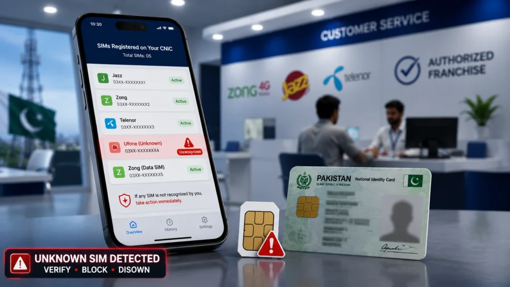 PTA SIM Warning 2026: Why You Should Never Share Your SIM or CNIC