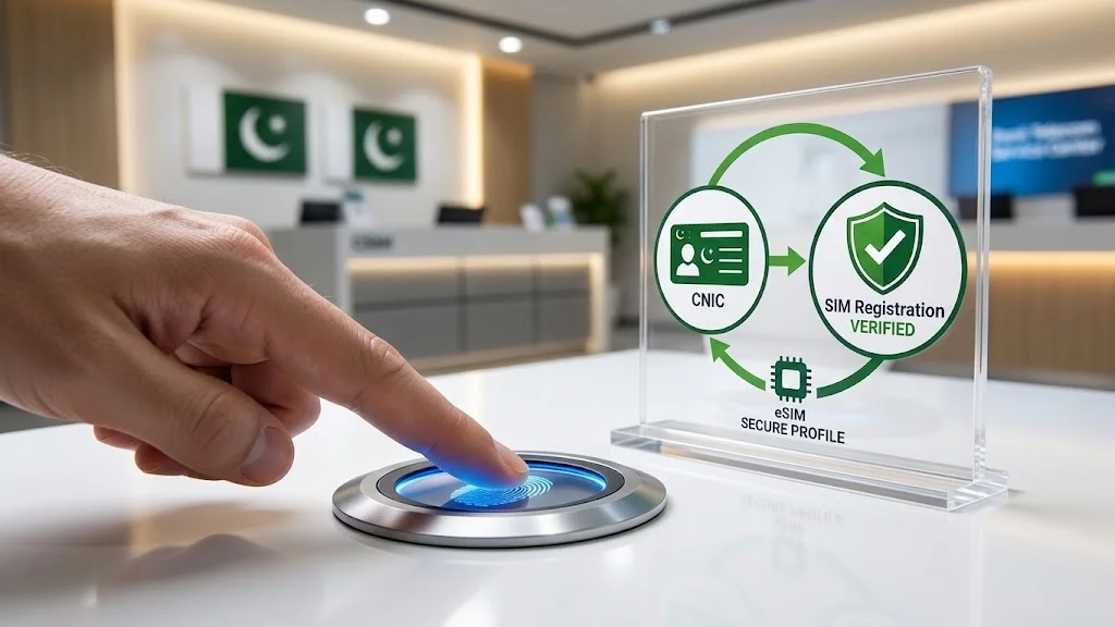 eSIM Owner Details in Pakistan 2026 – SIM Registration, Verification, Networks & Activation