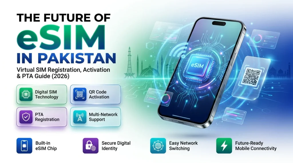 The Future of eSIM in Pakistan: Virtual SIM Registration, Activation & PTA Guide
