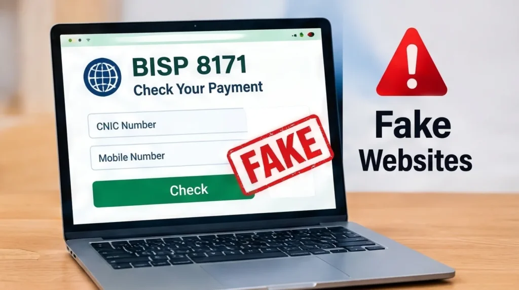 BISP & Ehsaas Scam Alert websites