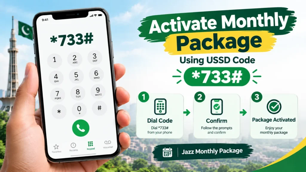 How to Activate a Jazz Monthly Package